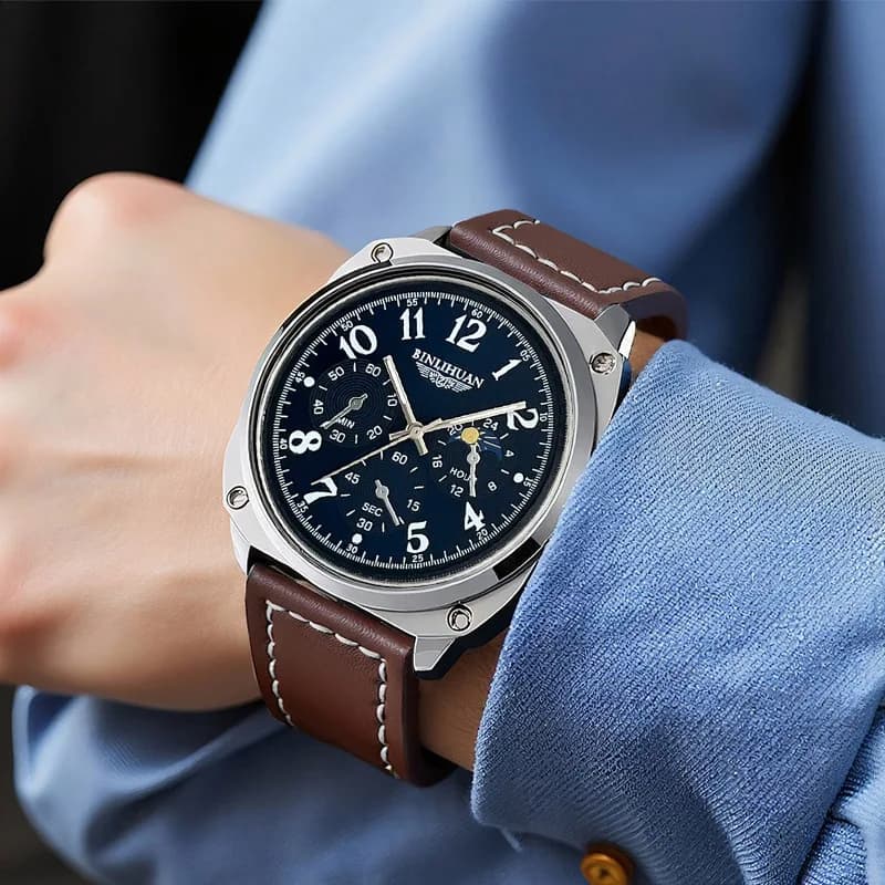 Men's Watches, Fashion Luxury Sports Quartz Watches image