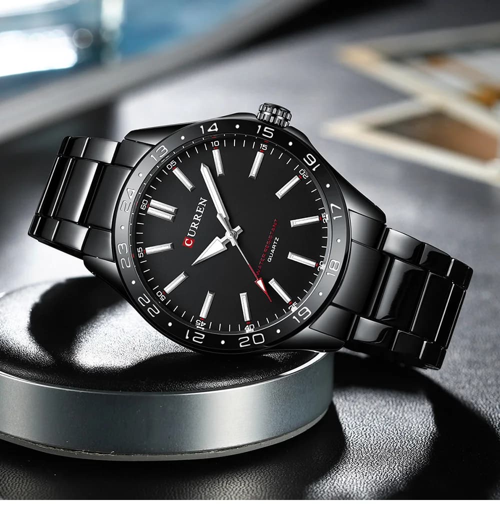 CURREN 8452 Men Ultra Thin Quartz Watch Simple Hodinky Fashion Stainless Steel Wristwatch for Male Clock Relogio Masculino 2025 image