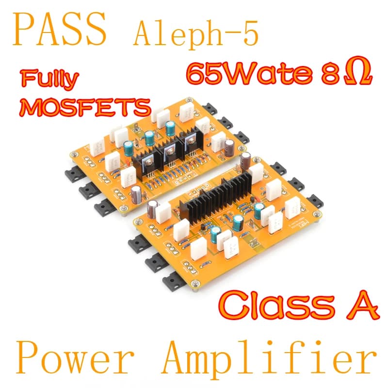 MOFI-Pass Aleph-5 A5 Fully Mosfets Class A Power Amplifier DIY KIT image