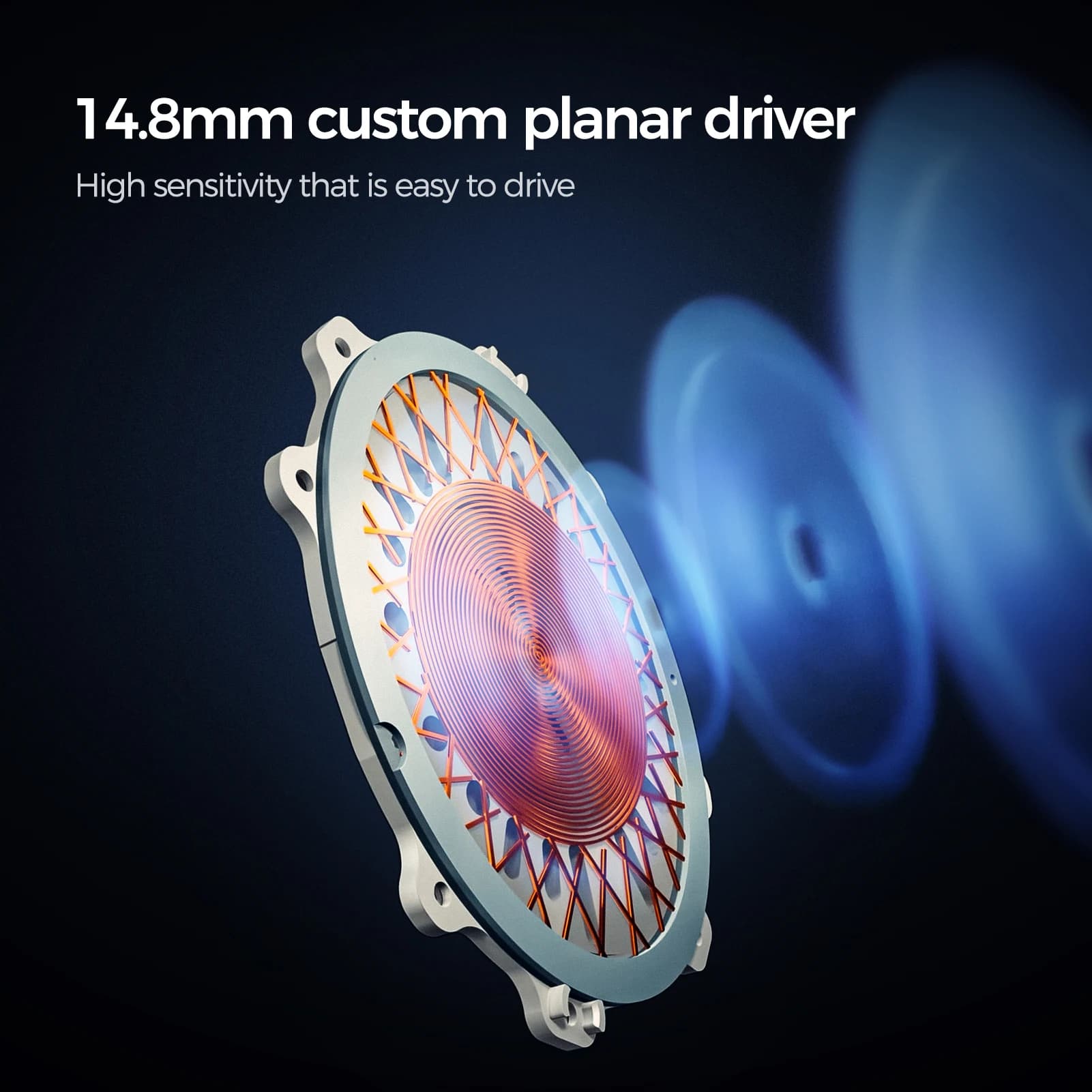 LETSHUOER S12 Hifi Earphones 14.8mm Planar Magnetic Driver Wired In-ear Monitors Gaming Earbuds Planar Headphones image