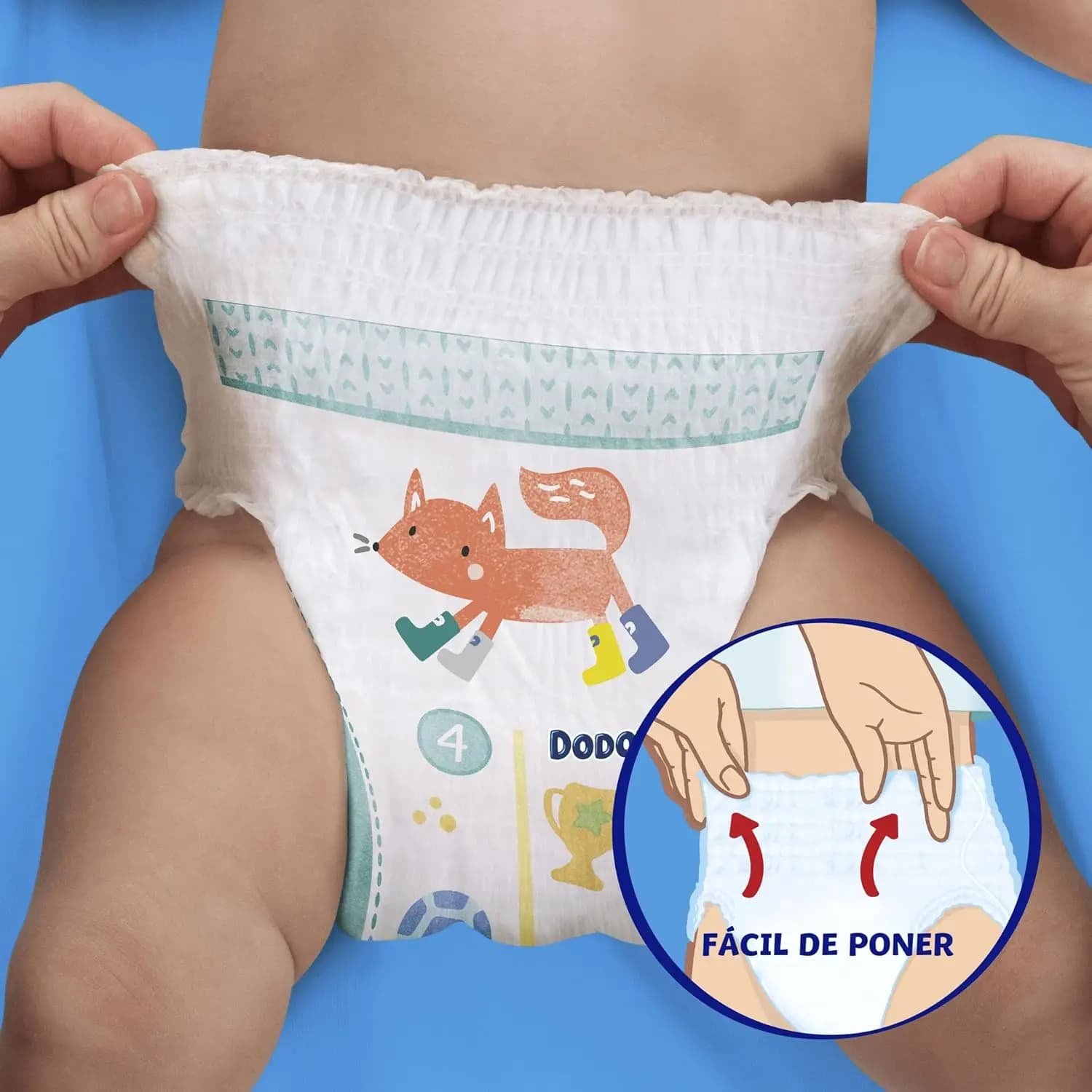 Dodot Baby Pants Diapers, Size 5, 11-16 Kg, 120 Diapers, Diaper-Pants with 360 Adjustment ° Anti-Leak, Monthly Pack image