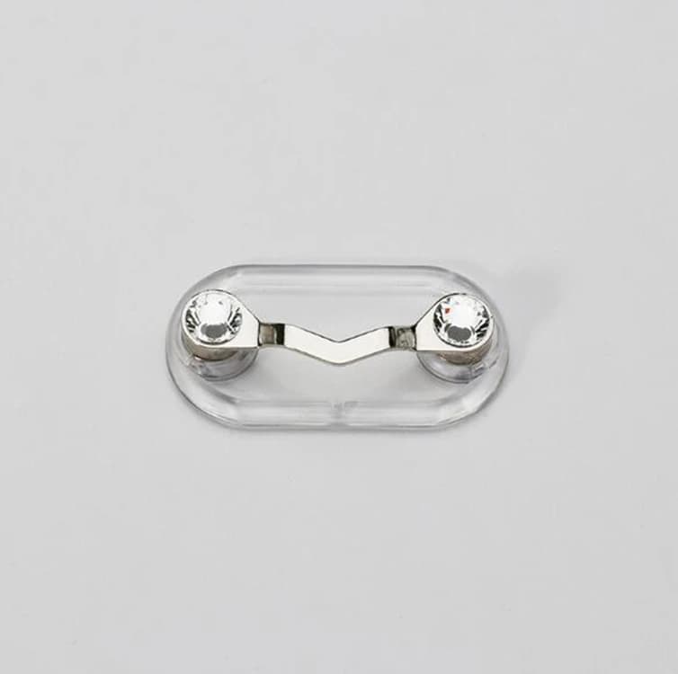 Magnetic Glasses Holder Magnetic Brooch Number Plate Headset Glasses Clip image